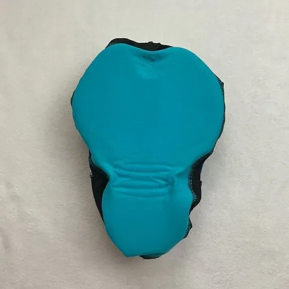 Champion System Padded Cycling Shorts Women's Medium Blue Black Bicycle Shorts - Picture 8 of 9